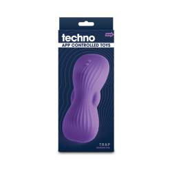 Techno Trap App-controlled Silicone Grinding Pad, 7 Inch, Purple