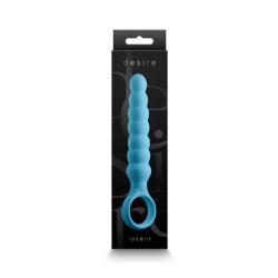 Desire Lucent Vibrator, 6.5 Inch, Blue