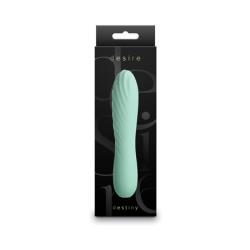 Desire Destiny SIlicone Vibrator, 6 Inch, Mint