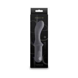 Desire Fortuna Silicone Vibrator, 6.5 Inch, Olive