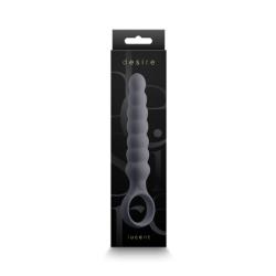 Desire Lucent SIlicone Vibrator, 6.5 Inch, Smoke