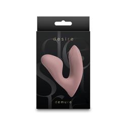 Desire Demure Silicone Vibrator, 3.5 Inch, Autumn