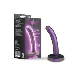 Temptasia Surrender Peg Beginner Silicone Dildo, 4.75 Inch, Power Purple