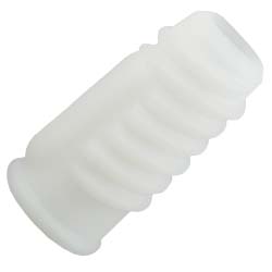 LoveToy Knights Ring Vibrating Penis Sleeve, White, Spiral