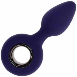 Evolved My Precious Rechargeable Silicone Vibrating Anal Plug, 5 Inch, Purple