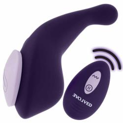 Evolved Panty Party Magnetic Silicone Vibe with Remote, 4 Inch, Purple