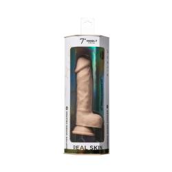 SILEX D Real Skin Model 1 Silicone Dildo, 7.25 Inch, Vanilla