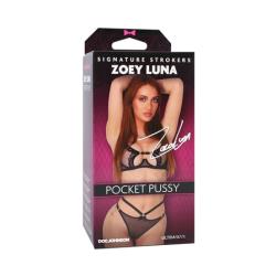 Signature Strokers Zoey Luna ULTRASKYN Pocket Pussy, Vanilla