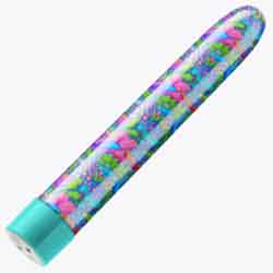 Limited Addiction Slimline Rechargeable Multi Speed Vibrator, 7 Inch, Utopia