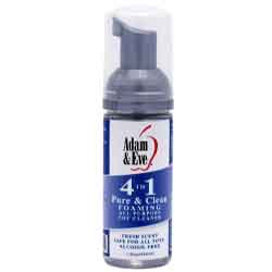 Adam and Eve 4 in 1 Pure and Clean Toy Cleaner, 1.6 fl.oz (47 mL), Foaming