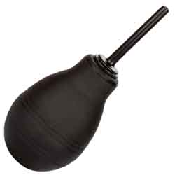 CalExotics One Way Anal Douche, 7.3 fl.oz (216 mL), Black