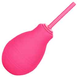 CalExotics Cheeky One Way Flow Douche, 7.3 fl.oz (216 mL), Pink