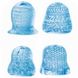 Nasstoys Delite Jerk It Textured Stroker Kit, Blue