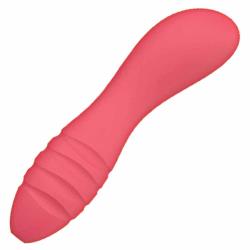 Sorbet Rechargeable Silicone Vibrating Bullet, 4.75 Inch, Red Ruby