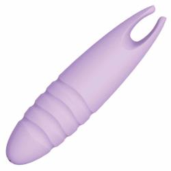 Sorbet Rechargeable Silicone Vibrating Bullet, 4.5 Inch, Purple Passion