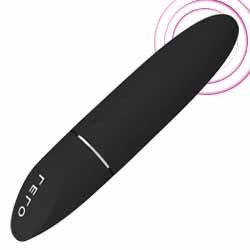 LELO MIA 3 Rechargeable Silicone Lipstick Vibrator, 4.5 Inch, Black