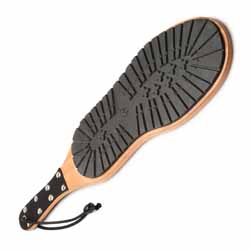 Master Series Tread Boot Spanking Paddle, 18 Inch