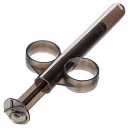 CalExotics Lube Tube XL Lubricant Dispenser, 4 Inch, Smoke