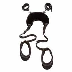 Nocturnal Collection Position Strap with Pillow, Black
