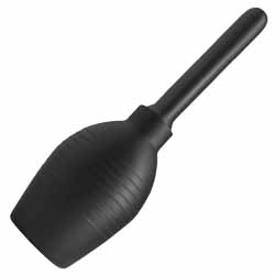 Renegade Anti Backflow Silicone Body Cleanser 2.0, 12 fl.oz (350 mL), Black