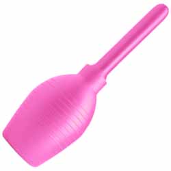 INYA Anti Backflow Silicone Body Cleanser 2.0, 12 fl.oz (350 mL), Pink