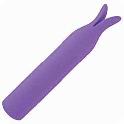 Nasstoys Mini`s Tickler Rechargeable Silicone Bullet Vibrator, 5 Inch, Purple