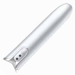 Nasstoys Mini`s Rechargeable Imperial Bullet Vibrator, 4 Inch, Silver