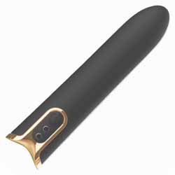 Nasstoys Mini`s Rechargeable Royal Bullet Vibrator, 4 Inch, Black