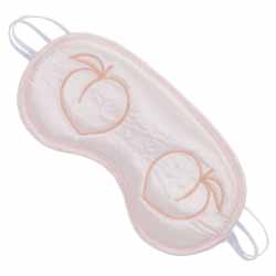 Sex and Mischief Satin Blindfold Eye Mask, One Size, Peaches n CreaMe