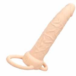 Performance Maxx Rechargeable Dual Penetrator, 5.5 Inch, Vanilla