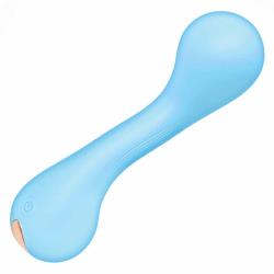 Sky Reacher G-Spot Finder Rechargeable Wand, 7 Inch, Blue