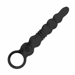 Nasstoys Thruster Rechargeable Silicone Thrusting Vibrator, 9.75 Inch, Black